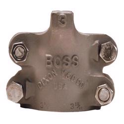 BBU29 Boss™ Clamp 4 Bolt Type, 2 Gripping Fingers